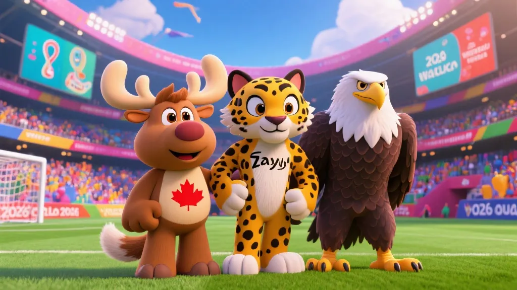 揭秘2026世界杯吉祥物：Maple、Zayu与Clutch背后的文化密码与狂欢寓意